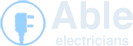 Able Electricians logo
